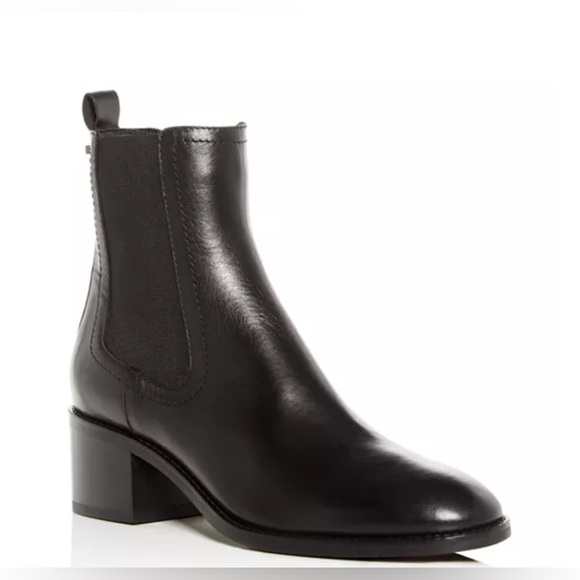 Aquatalia Shoes - Aquatalia Women's Jemma Weatherproof Block-Heel Chelsea Booties Size 9.5